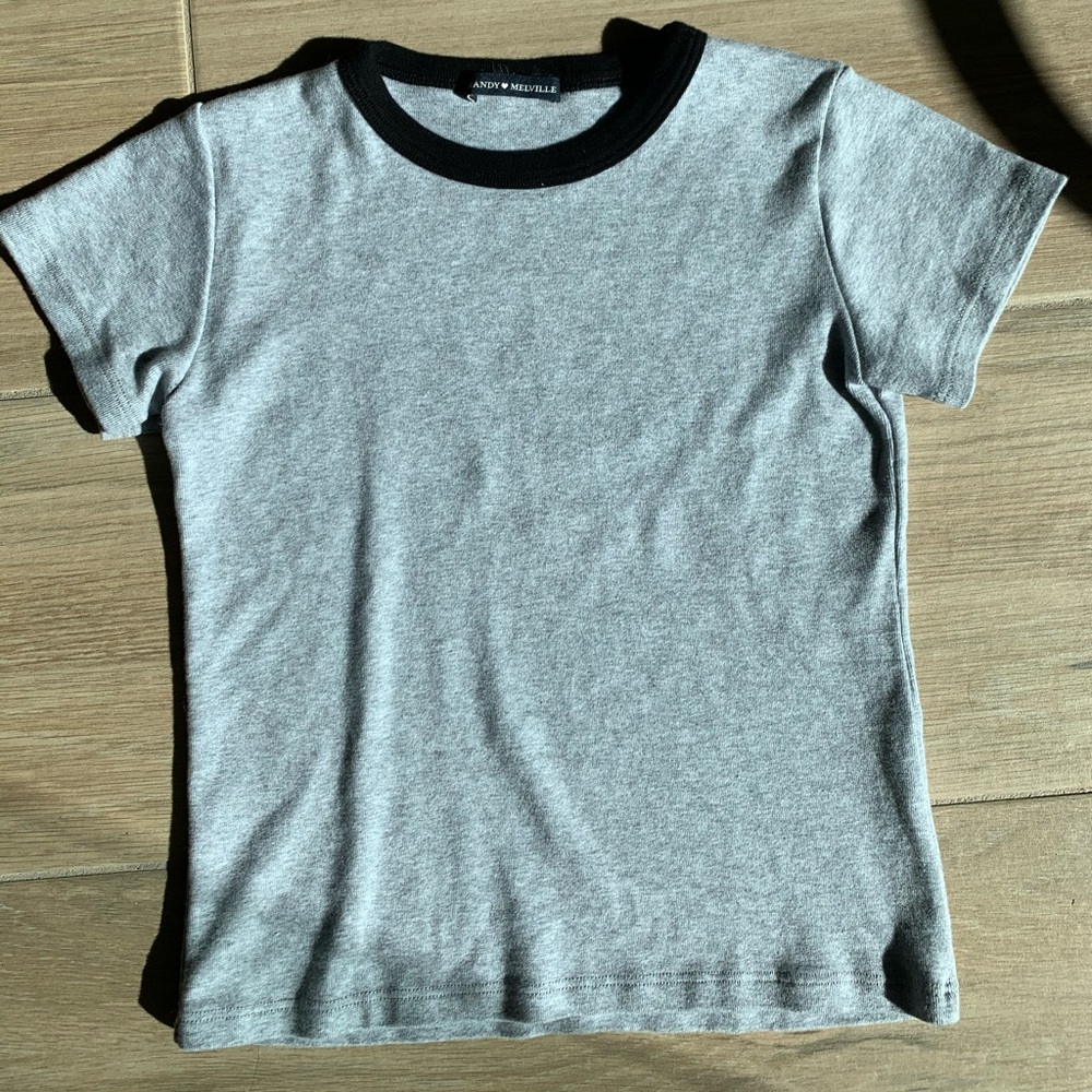 Brandy Melville Gray Tee